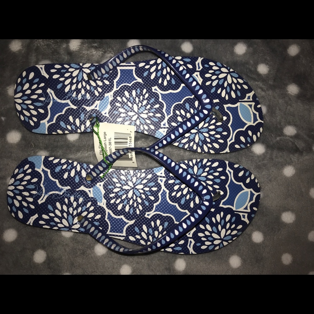 Vera Bradley new flip flops
